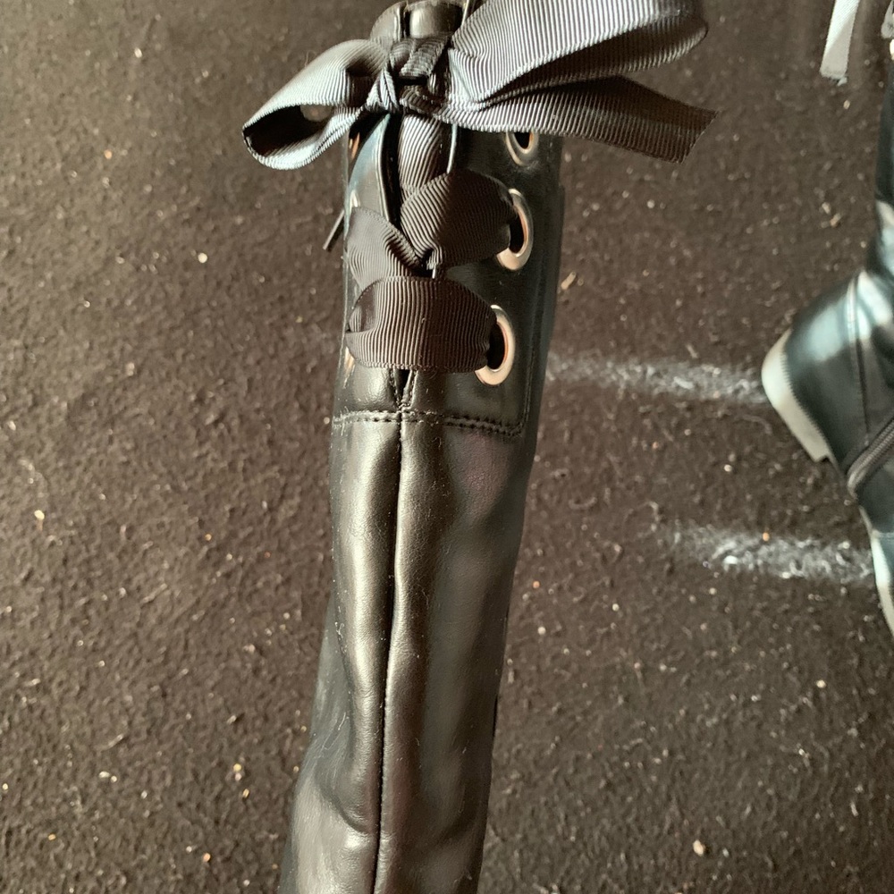 Girls over-calf, zip-up boots, size 5M, excellent condition, see photos - Picture 6 of 11